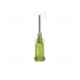 Needle: steel | 0.5" | Size: 14 | straight | Mounting: Luer Lock