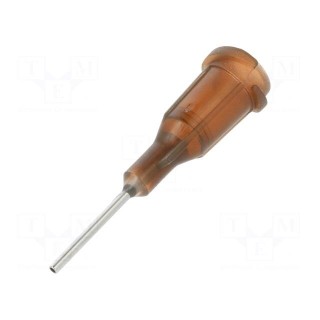 Needle: steel | 0.5" | Size: 19 | straight | 0.7mm | Mounting: Luer Lock