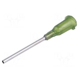Needle: steel | 1" | Size: 14 | straight | 1.6mm | Mounting: Luer Lock