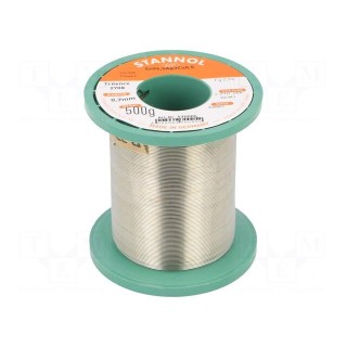 Soldering wire | Sn96,5Ag3Cu0,5 | 0.7mm | 500g | lead free | reel | 2.7%