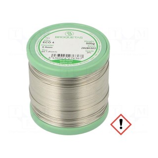 Soldering wire | Sn96,5Ag3Cu0,5 | 0.8mm | 0.5kg | lead free | reel