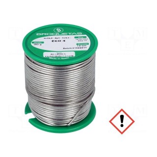 Soldering wire | Sn96,5Ag3Cu0,5 | 1.5mm | 0.25kg | lead free | reel