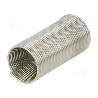 Soldering wire | Sn96Ag4 | 1mm | 10g | lead free | Package: phial | 221°C