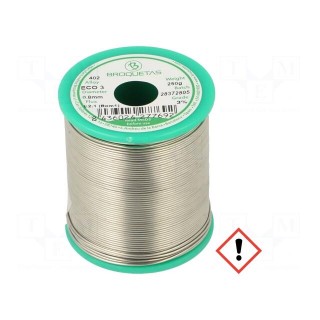 Soldering wire | Sn97Cu3 | 0.8mm | 250g | lead free | reel | 230°C