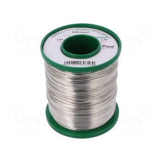 Solid,soldering wire | Sn99,3Cu0,7 | 1mm | 1kg | lead free | 227°C