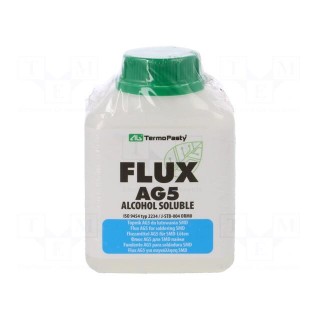 Flux: rosin-free | halide-free | liquid | bottle | 0.5l | Flux: SW23