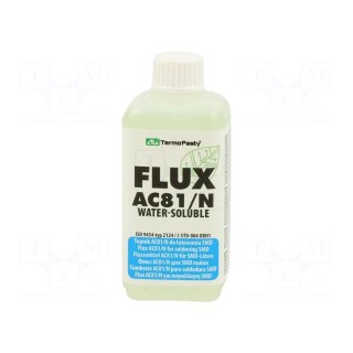 Flux: rosin-free | highly active | liquid | bottle | 100ml | Flux: SW25