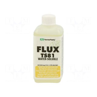 Flux: rosin-free | Water Soluble,F-SW13 | liquid | bottle | 0.1l