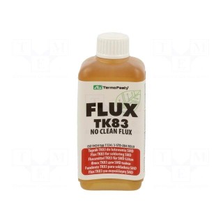 Flux: rosin based | No Clean | liquid | bottle | 0.1l | 860mg/cm3@20°C