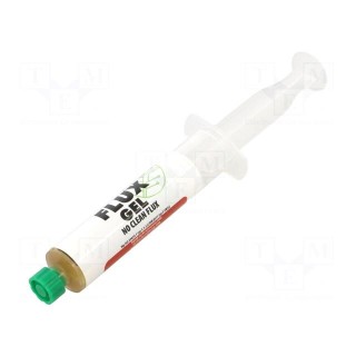 Flux: rosin based | RMA | gel | syringe | 14ml | SMD soldering
