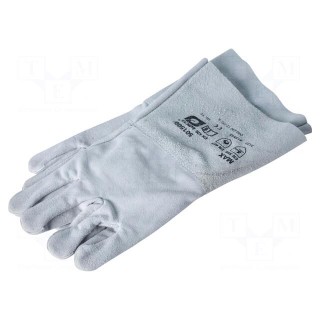 OSH: protective gloves | leather | Size: 10
