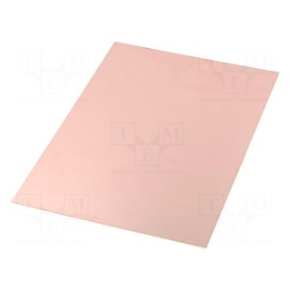 Laminate | FR4,epoxy resin | 1.5mm | L: 297mm | W: 210mm | double sided