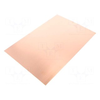 Laminate | FR4,epoxy resin | 0.6mm | L: 233mm | W: 160mm | double sided
