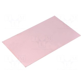 Laminate | FR4,epoxy resin | 1.2mm | L: 160mm | W: 100mm | double sided