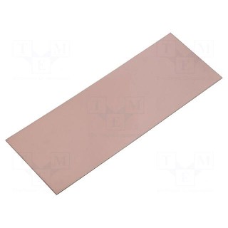 Laminate | FR4,epoxy resin | 1.5mm | L: 280mm | W: 100mm | double sided