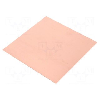 Laminate | FR4,epoxy resin | 0.6mm | L: 100mm | W: 100mm | double sided