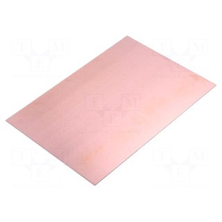 Laminate | FR4,epoxy resin | 1.5mm | L: 233mm | W: 160mm | double sided