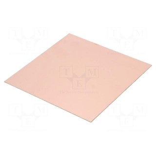 Laminate | FR4,epoxy resin | 1.6mm | L: 200mm | W: 200mm | double sided