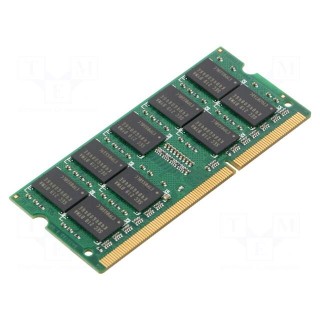 DRAM memory | DDR3 SODIMM ECC | 1600MHz | 1.35÷1.5VDC | industrial