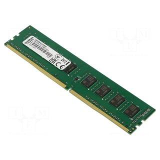 DRAM memory | DDR4 DIMM | 2666MHz | 1.2VDC | industrial | 1Gx8 | 0÷85°C