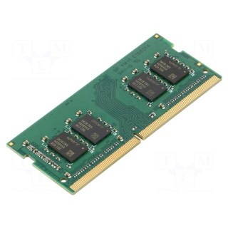 DRAM memory | DDR4 SODIMM | 3200MHz | 1.2VDC | industrial | 1Gx8