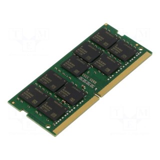 DRAM memory | DDR4 SODIMM ECC | 3200MHz | 1.2VDC | industrial | 2Gx8