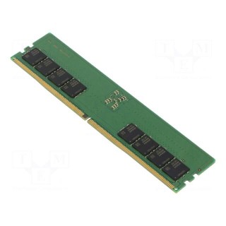 DRAM memory | DDR5 DIMM | 4800MHz | 1.1VDC | industrial | 1Gx16 | 0÷85°C