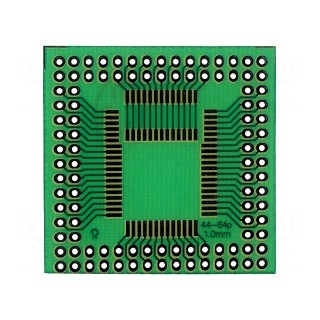 Board: universal | single sided,multiadapter | W: 40mm | L: 40mm