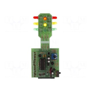 Traffic light | visual effects | No.of diodes: 12 | red,green,gold