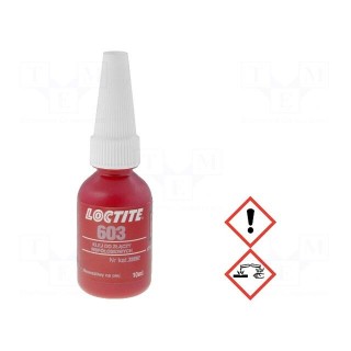 Anaerobic adhesive | green | bottle | 0.01l | LOCTITE 603 | 8min