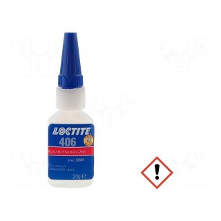 Cyanoacrylate adhesive | colourless | plastic container | 10s | 20g