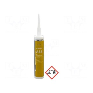 Silicone rubber | beige | 0.31l | ELASTOSIL A33 | 1.16g/cm3@20°C