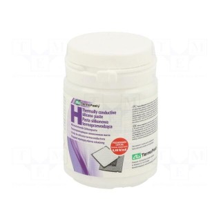 Heat transfer paste | white | silicon based,do not conduct | 100g