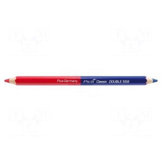 Žymeklis: dvipusis pieštukas | raudona Melyna