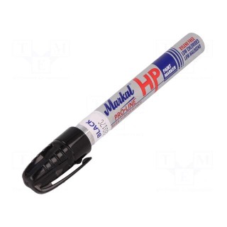 Marker: with liquid paint | black | Pro-Line HP | Tip: round