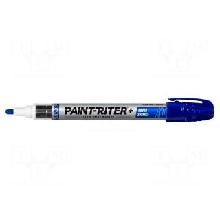 Marker: with liquid paint | blue | PAINTRITER+ XT | Tip: round