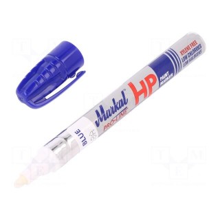 Marker: with liquid paint | blue | Pro-Line HP | Tip: round | -46÷66°C