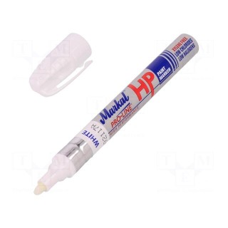 Marker: with liquid paint | white | Pro-Line HP | Tip: round