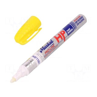 Marker: with liquid paint | yellow | PAINTRITER+ HP | Tip: round