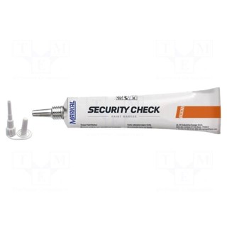 Paint | orange | Security Check Paint Marker | 20÷70°C