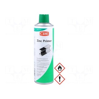 Protective coating | grey | spray | phosphate | 500ml | Zinc Primer