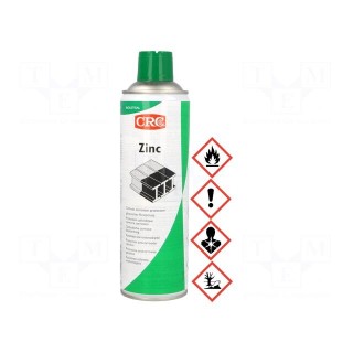 Protective coating | grey | spray | zinc | 500ml | Zinc