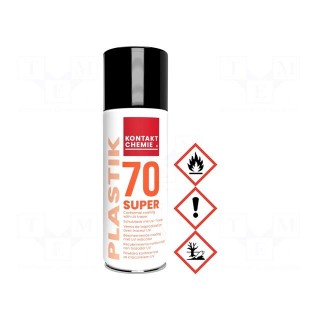 Protective coating | transparent | spray | 400ml | PLASTIK 70 SUPER
