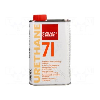 Protective coating | yellow | liquid | urethane | 1l | URETHAN71