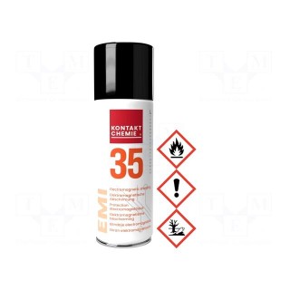 Shielding coating | brown | spray | 0.2l | EMI 35 | Temp: -40÷95°C
