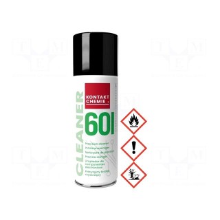 Cleaning agent | CLEANER601 | 200ml | spray | can | colourless
