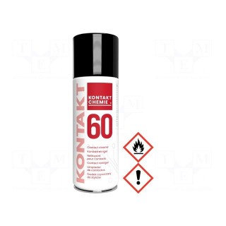 Cleaning agent | KONTAKT60 | 200ml | spray | can | red | 0.76g/cm3@20°C