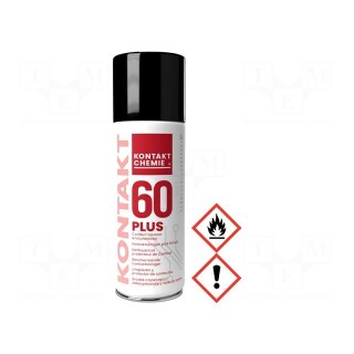 Cleaning agent | KONTAKT 60 PLUS | 200ml | spray | can | red | cleaning