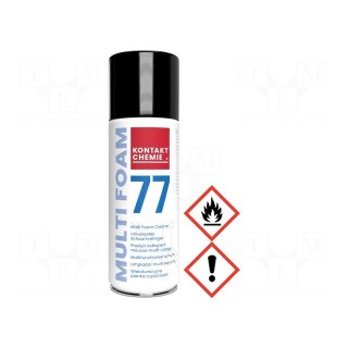 Cleaning agent | MULTIFOAM 77 | 400ml | foam | can | cleaning