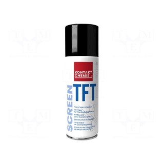 Cleaning agent | SCREEN TFT | 200ml | foam | can | white